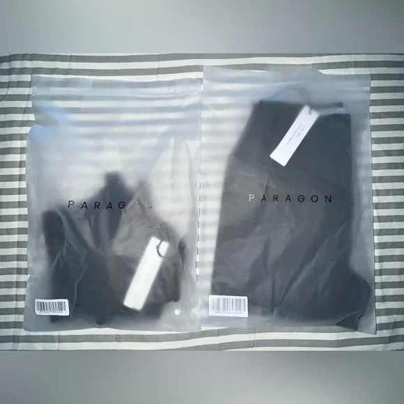 Paragon Fitwear Reluna SculptSeam Plus Icon Legging and Multifit Bra in Blk Sz M - Picture 8 of 8